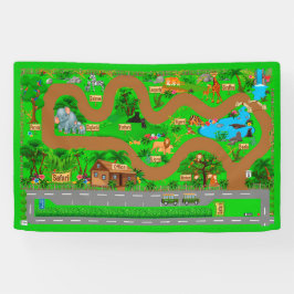 Lona Carreteras Safari para coches 2 1/2' x 4'