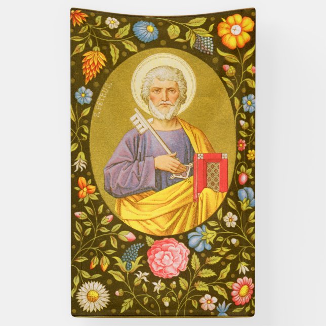 Lona Cartel 1 de San Pedro el Apóstol (PM 07) (Vertical)