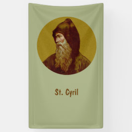 Lona Cartel 1 de St. Cyril the Monk (M 002)