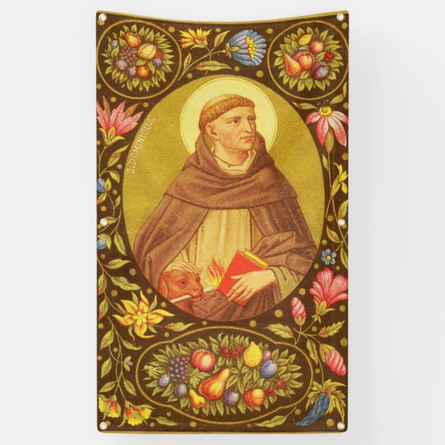Lona Cartel 1 de St. Dominic de Guzman (PM 02) (Vertical)