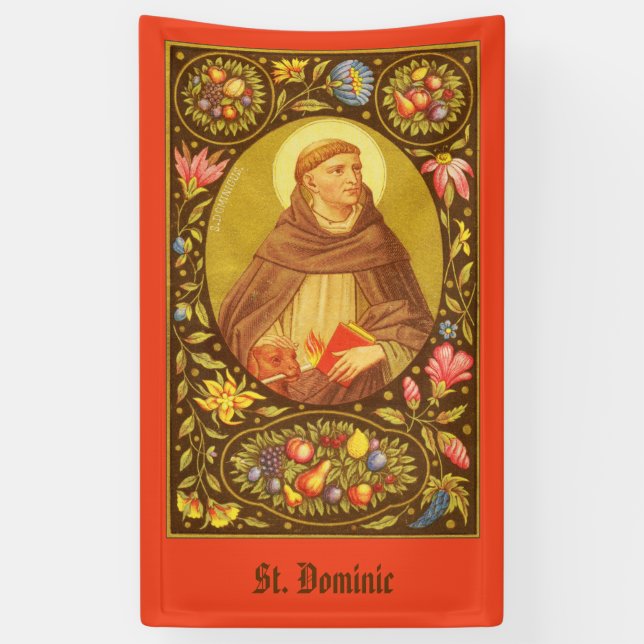 Lona Cartel 2 de St. Dominic de Guzman (PM 02) (Vertical)