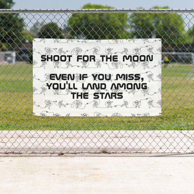 Lona Cartel de Astronauta (In situ)