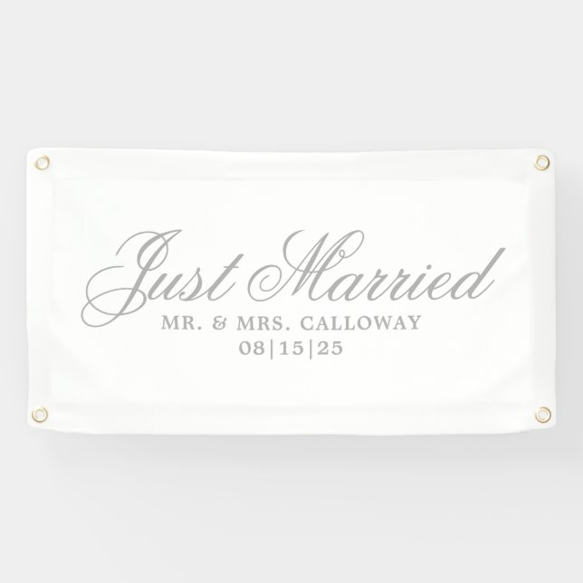 Lona Cartel de coche de Fancy Just Casried (Horizontal)