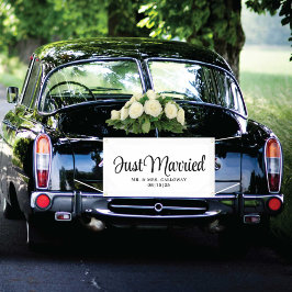 Lona Cartel de coche de Fancy Just Casried