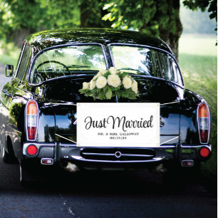 Lona Cartel de coche de Fancy Just Casried