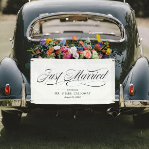 Lona Cartel de coche de Fancy Just Casried