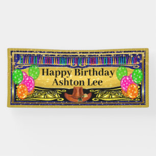 Lona Cartel de cumpleaños