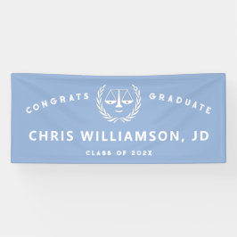 Lona Cartel de graduación de Facultad de Derecho