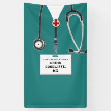 Cartel de graduación de la Escuela de Medicina