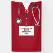Cartel de graduación de la Escuela de Medicina