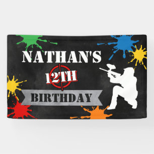 Lona Cartel de la fiesta de cumpleaños de los chicos de