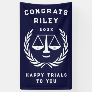 Lona Cartel de los Congrats de Graduación de Facultad d