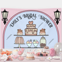 Cartel de pastelería de despedida de soltera paris