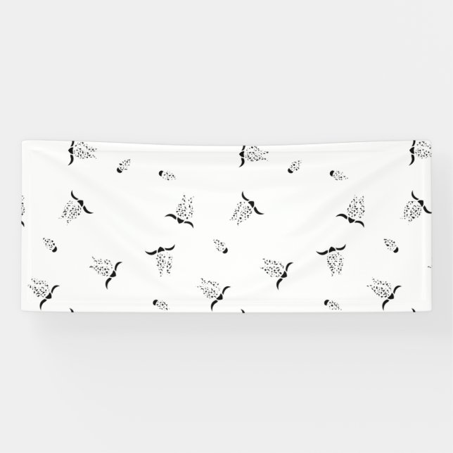 Lona Cartel de Punto, Níquel Gris (Horizontal)