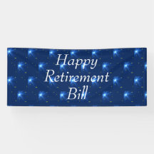 Cartel de retiro feliz