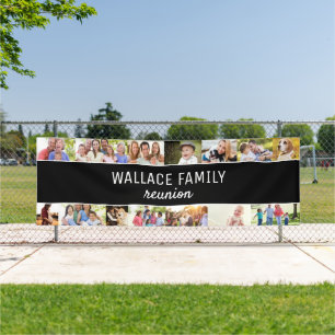 Lona Cartel de Reunión de Familia de personalizado