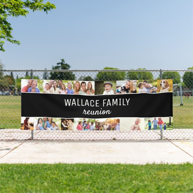 Lona Cartel de Reunión de Familia de personalizado (in situ)