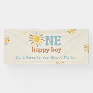 Lona Cartel de un chico feliz