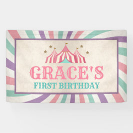 Lona Cartel del Carnaval, cartel del circo del carnaval