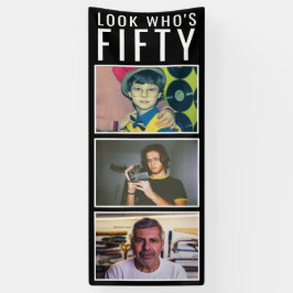 Lona Cartel fotográfico del 50 aniversario