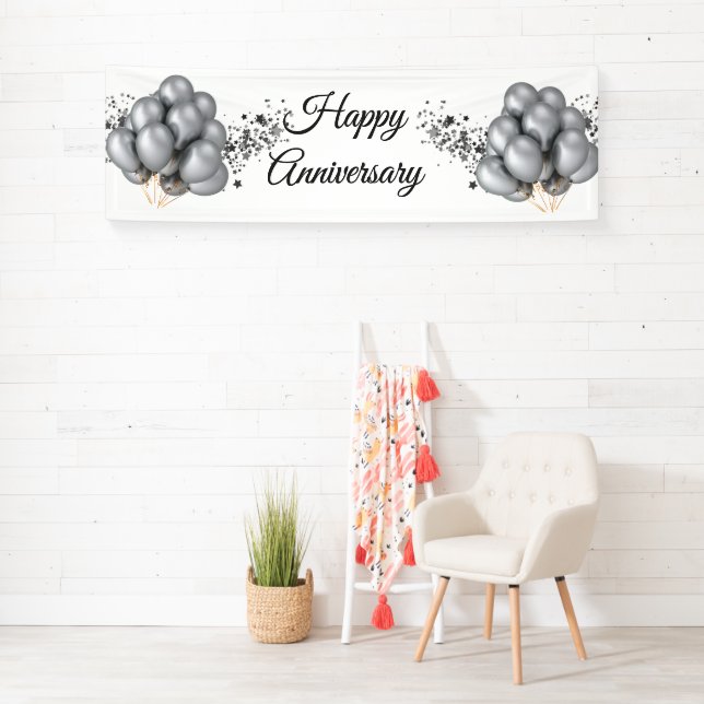 Lona Cartel interior del aniversario (In situ)