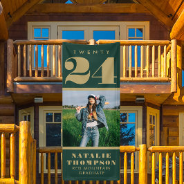 Lona Cartel personalizado de la fiesta de graduación al