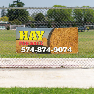 Lona Cartel Personalizado Hay En Venta