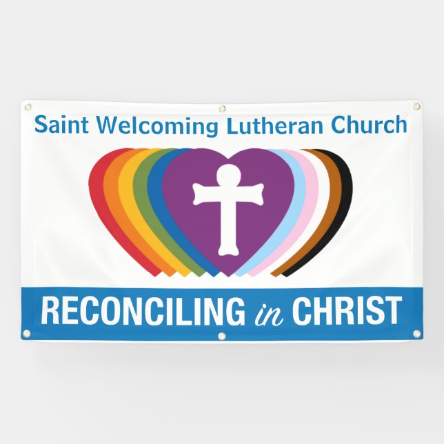 Lona Cartel RIC exterior "Tu Iglesia" (Horiz) (Horizontal)