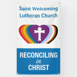 Lona Cartel RIC exterior "Tu Iglesia" (Vertical)