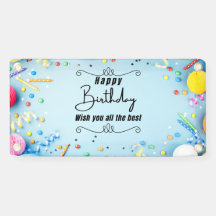 Carteles de cumpleaños - Cartel de cumpleaños feli