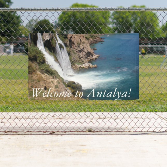 Lona Cascada turca Duden en Antalya (In situ)