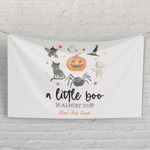 Lona ¡Casi Se Debe Un Pequeño Boo! Halloween de Baby Sh