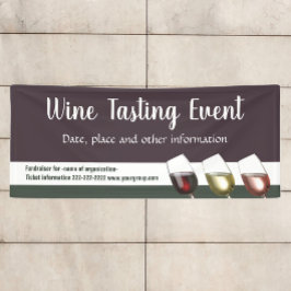 Lona Cata de vinos o evento vinícola