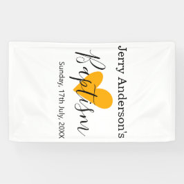 Lona Catholic baptism kids modern simple QR minimal