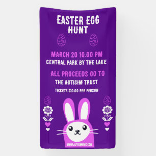 Lona Caza de huevos de pascua de chocolate