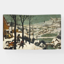 Cazadores en la nieve (por Pieter Bruegel, el anci