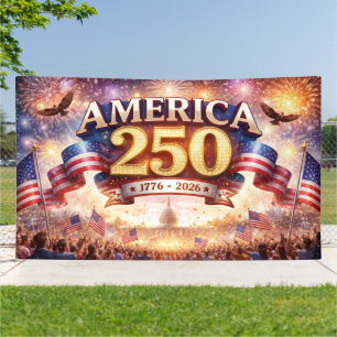 Lona Celebración del 250º Aniversario de América – Patr