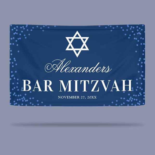 Lona Celebración del Bar Azul Mitzvah (Subido por el creador)
