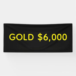 Lona Celebración del Mercado de Oro $6,000