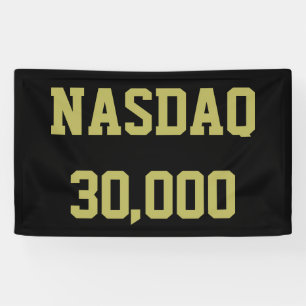 Lona Celebración del NASDAQ 30000 en el mercado de valo