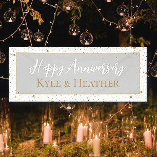 Lona Celebraciones! Bandera de la fiesta de aniversario