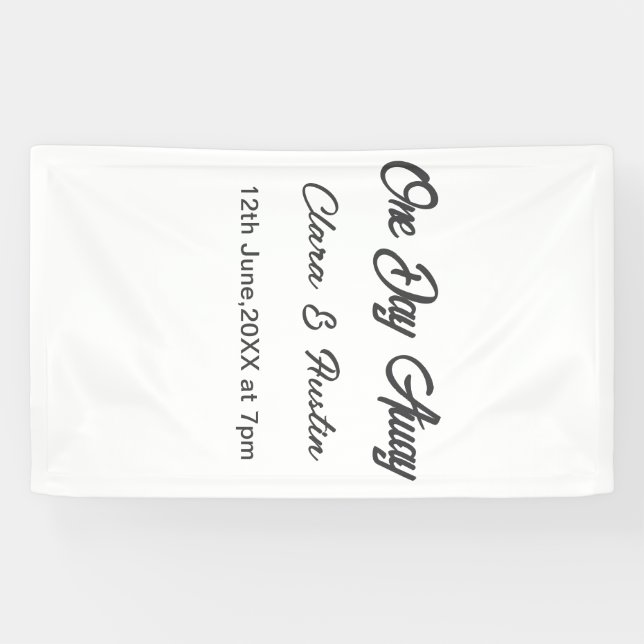 Lona Cena de ensayo Un día antes de la noche (Horizontal)