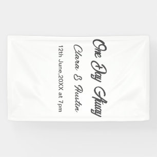 Lona Cena de ensayo Una noche antes del nombre da