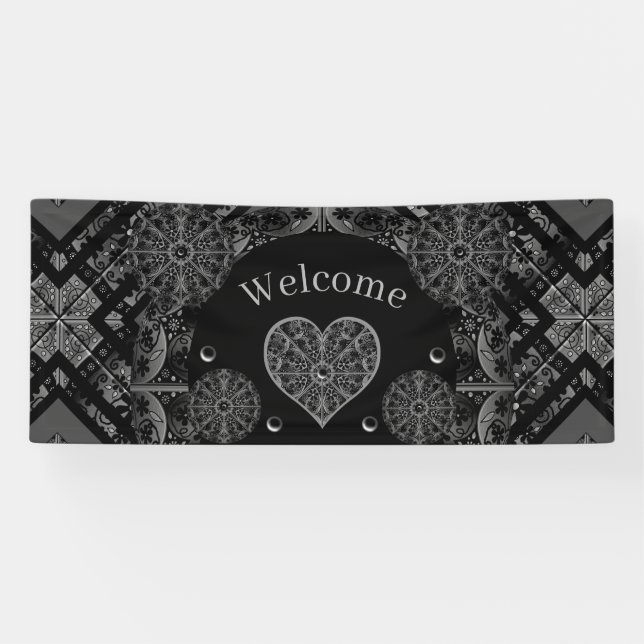 Lona Ceramic Lace Black (Horizontal)