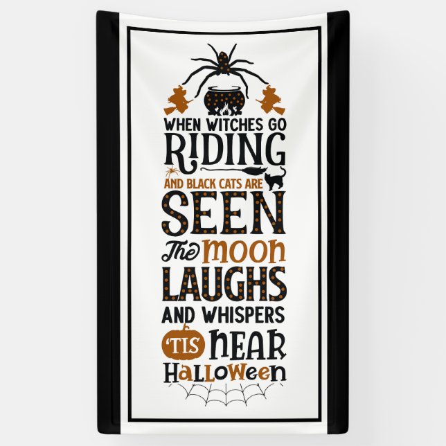 Lona Cerca De Halloween (Vertical)