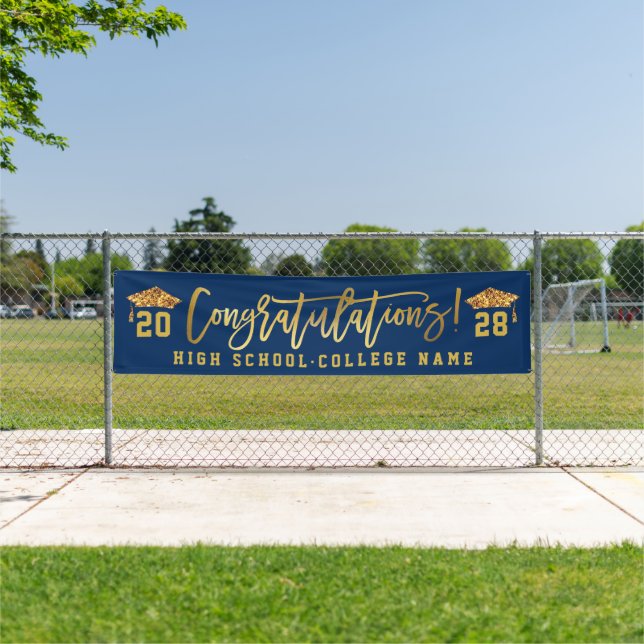 Lona Ceremonia de graduación escolar personalizada de l (in situ)