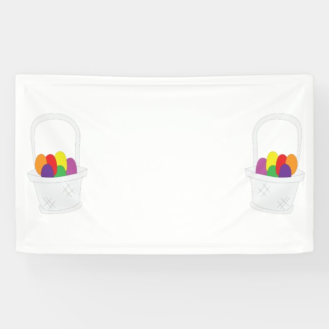 Lona Cesta de Pascua (Horizontal)