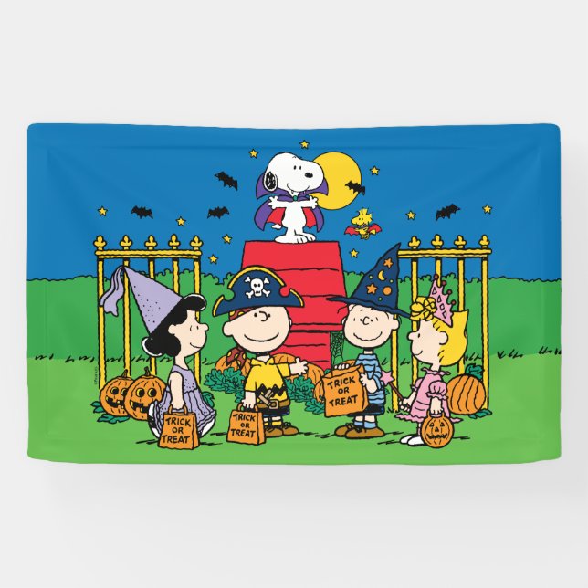 Lona Charlie Brown y Gang Halloween