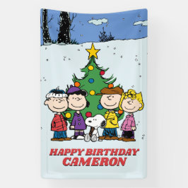 Lona Charlie Brown y los cumpleaños de invierno de los