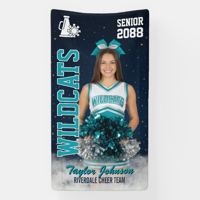 Lona Cheer Team Custom Sports Photo Senior Cheerleading (Vertical)